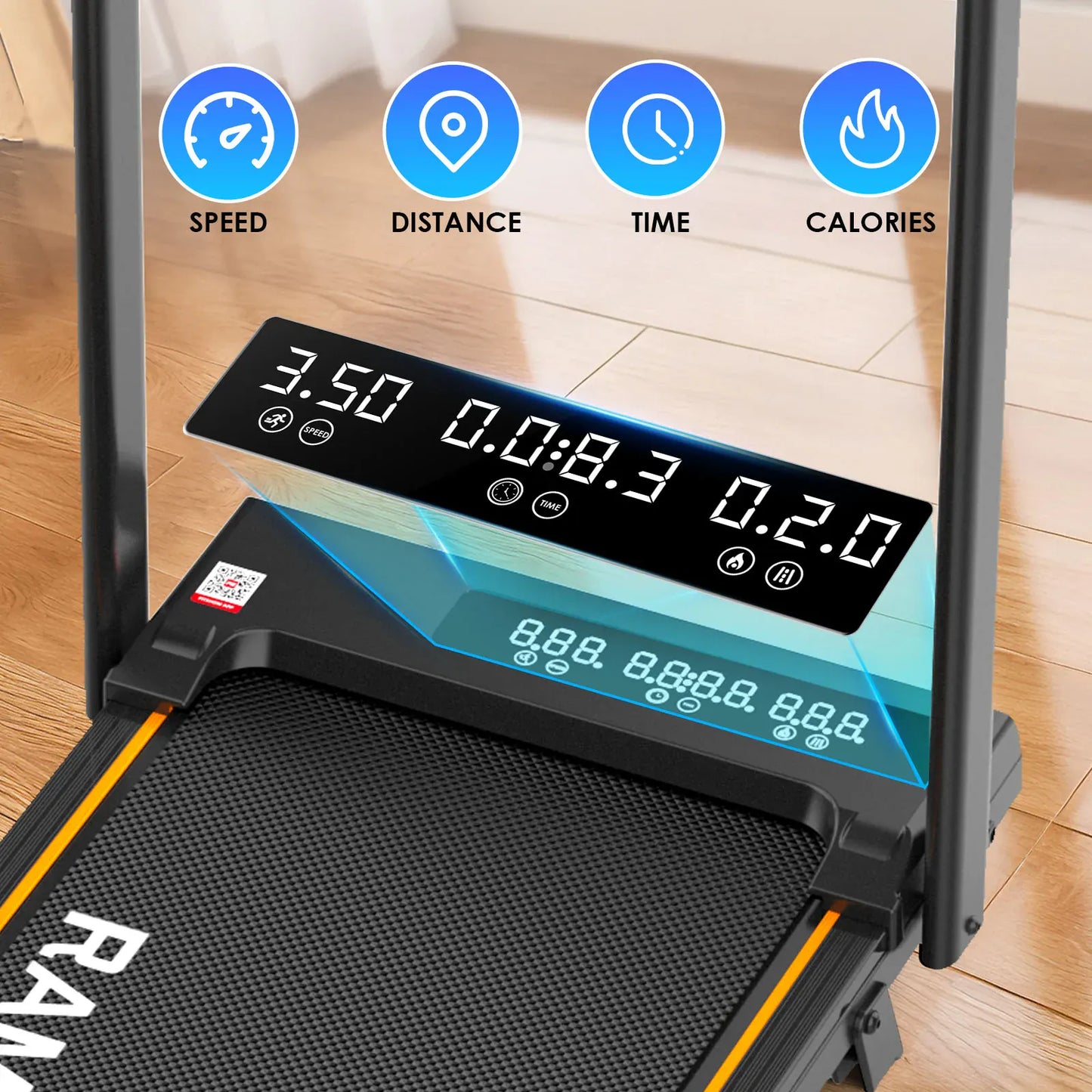 Ecran LED Tapis de marche gain power