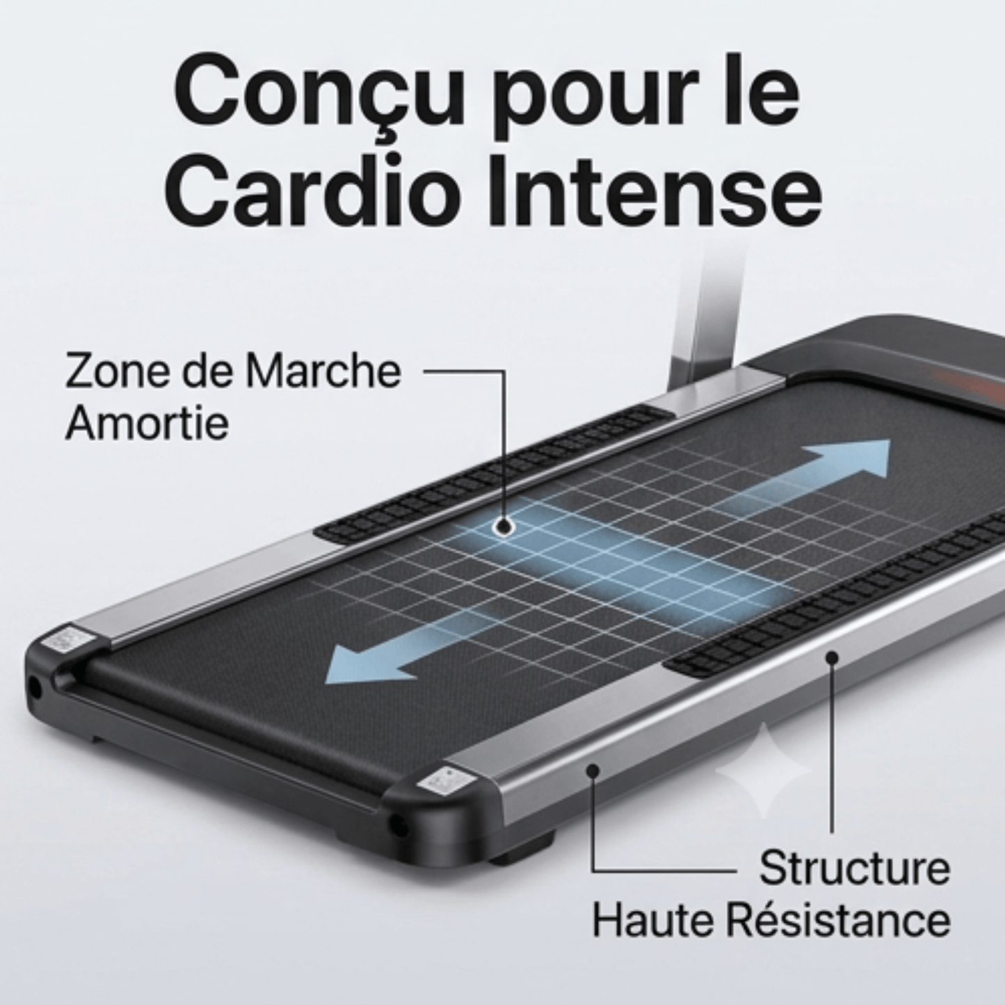StrideWalk RT300 <br> Tapis de marche Cardio intense