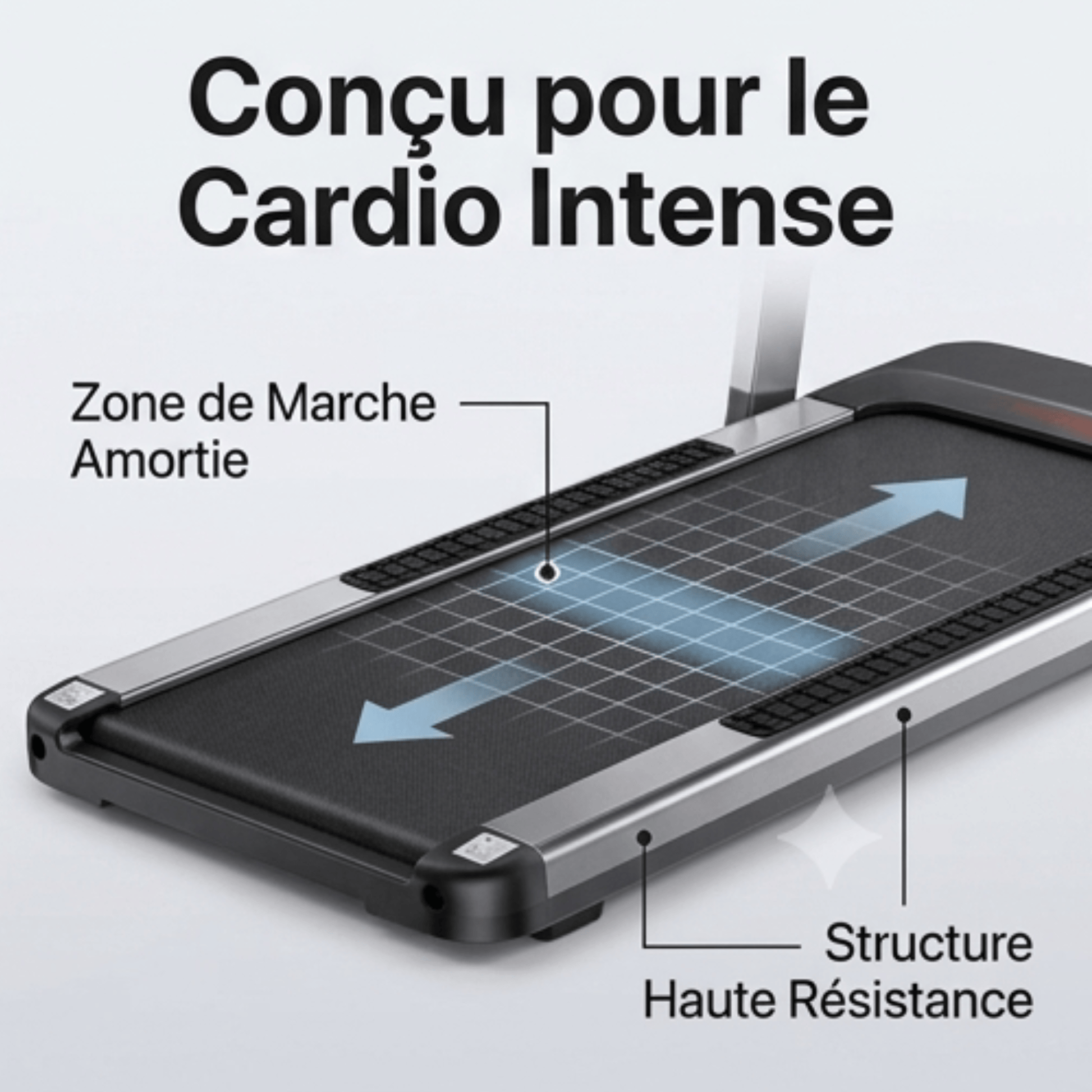 StrideWalk RT300 <br> Tapis de marche Cardio intense