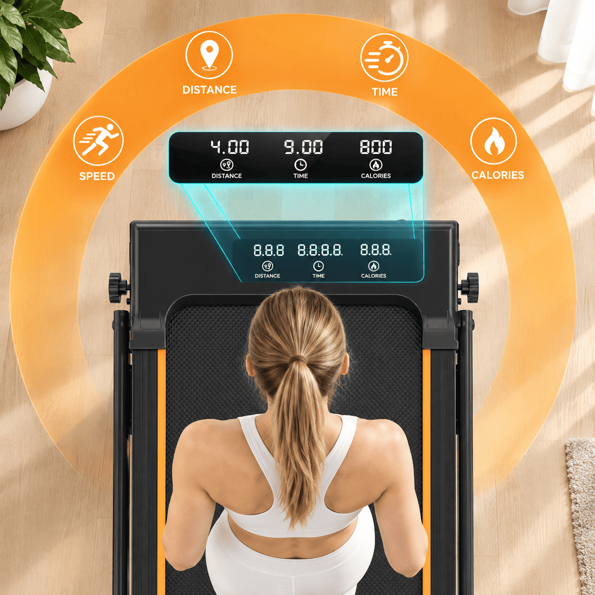 Tapis de course inclinable Altitude - 15 % - 12 km/h