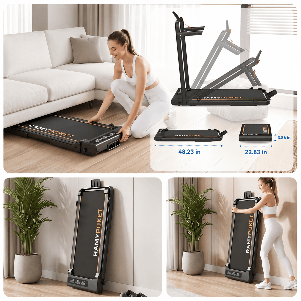 Tapis de course inclinable Altitude - 15 % - 12 km/h