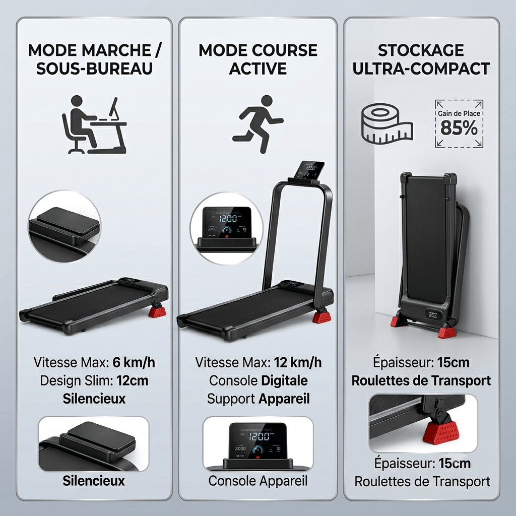Tapis de marche Confort+