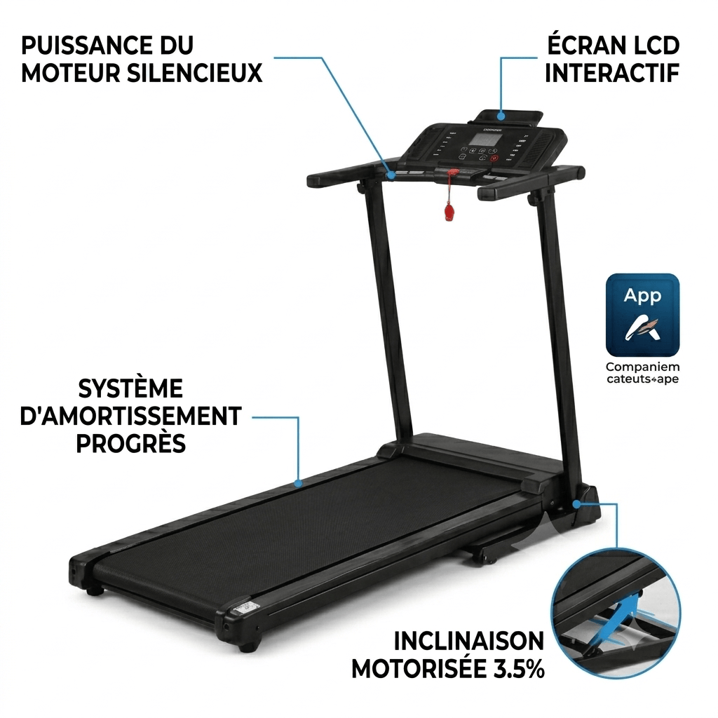 Tapis de marche Effort intense